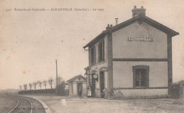 76  Ecrainville  La Gare - France