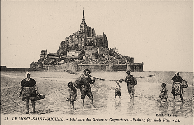 Le MONT SAINT MICHEL 50 - Pêcheurs Des Grèves Et Coquetières - Pêche à Pied - Le Mont Saint Michel