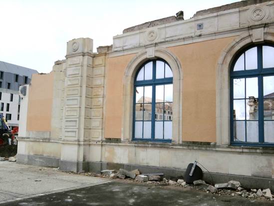 Suite de la démolition de l'ancienne gare de Saint-Malo | Flickr
