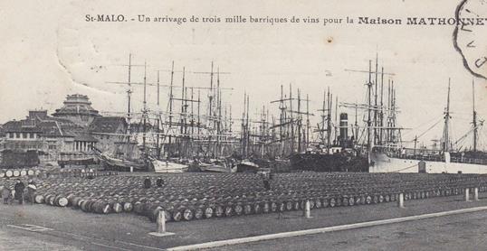 SAINT MALO : 3000 Barriques Pour La Maison  MATHONNET - Saint Malo