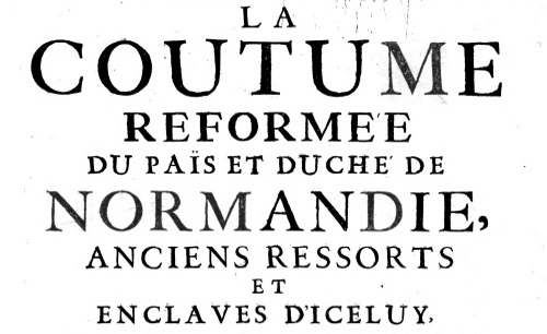 Résultat de recherche d'images pour "coutume normandie"