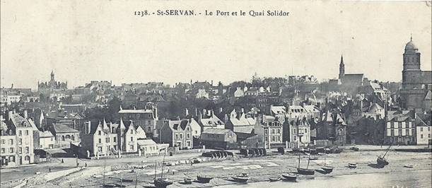 BRETAGNE - 35 - ILLE ET VILAINE -SAINT SERVAN - Port Et Quai Solidor - Saint Servan